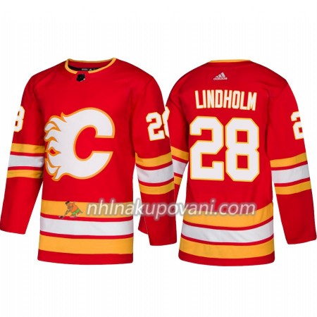 Calgary Flames Dresy Elias Lindholm 28 Alternate 2018-2019 Adidas Authentic - Pánské Calgary Flames Dresy Elias Lindholm 28 Alternate 2018-2019 Adidas Authentic - Pánské